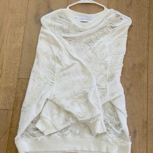 Iro sweatshirt white xs